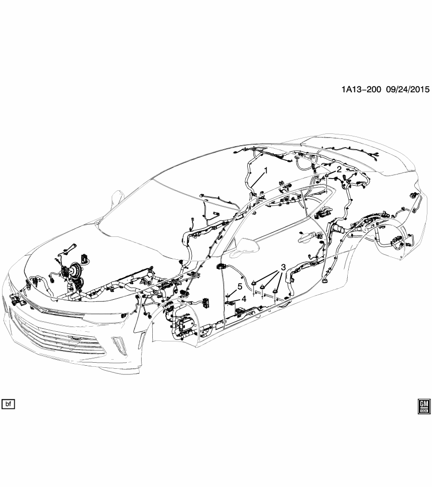 GM 84625614 Harness Assembly, Body Wrg
