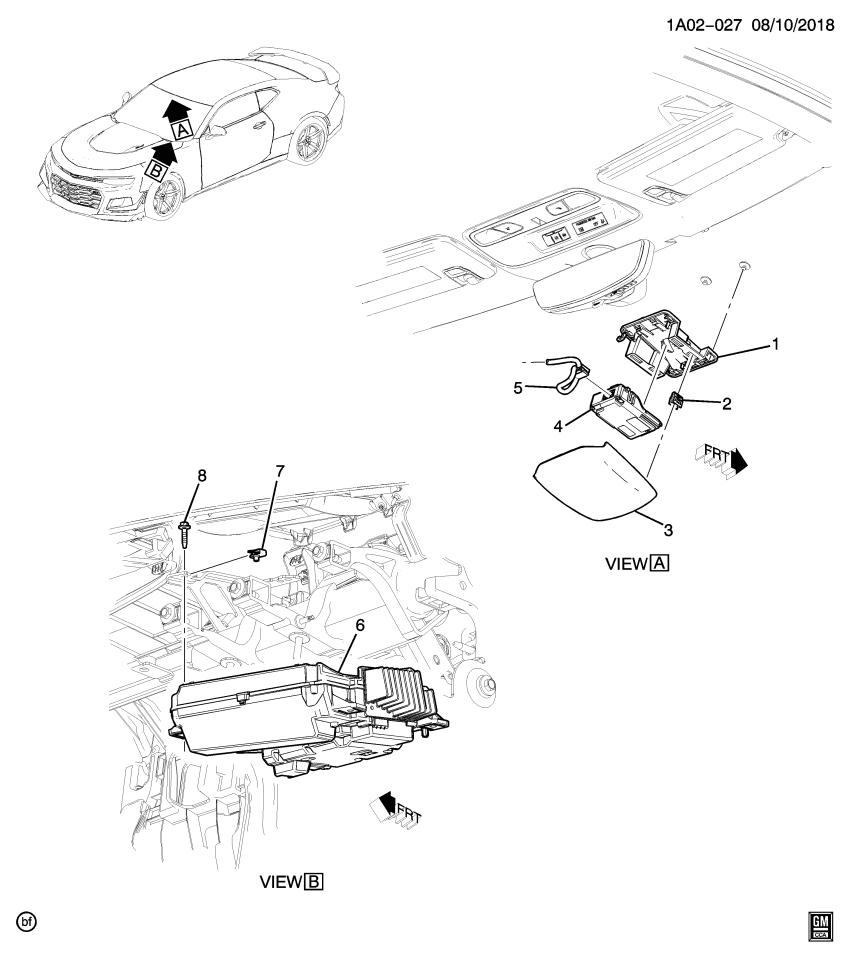GM 84586656 Camera Assembly, Fv Eccn=6A993