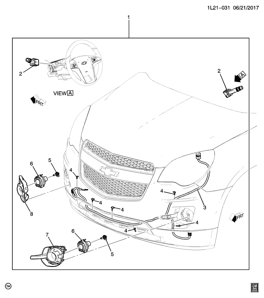 GM 23422802 Harness Pkg, Accessory Wiring
