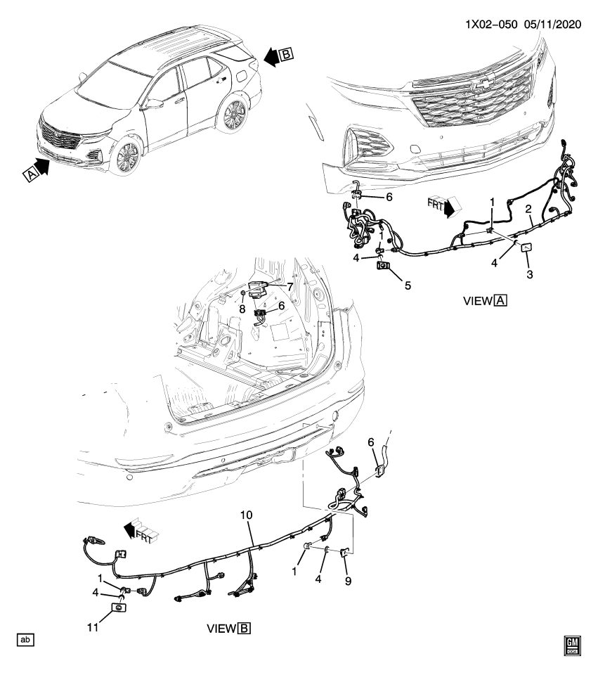 GM 84424450 Bracket, Front Park Asst Alarm Sen