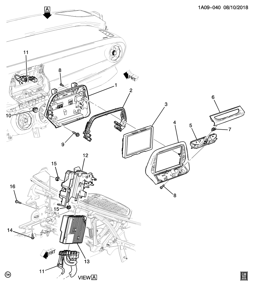 GM 84594463 Radio Assembly, Rcvr Eccn=5A992