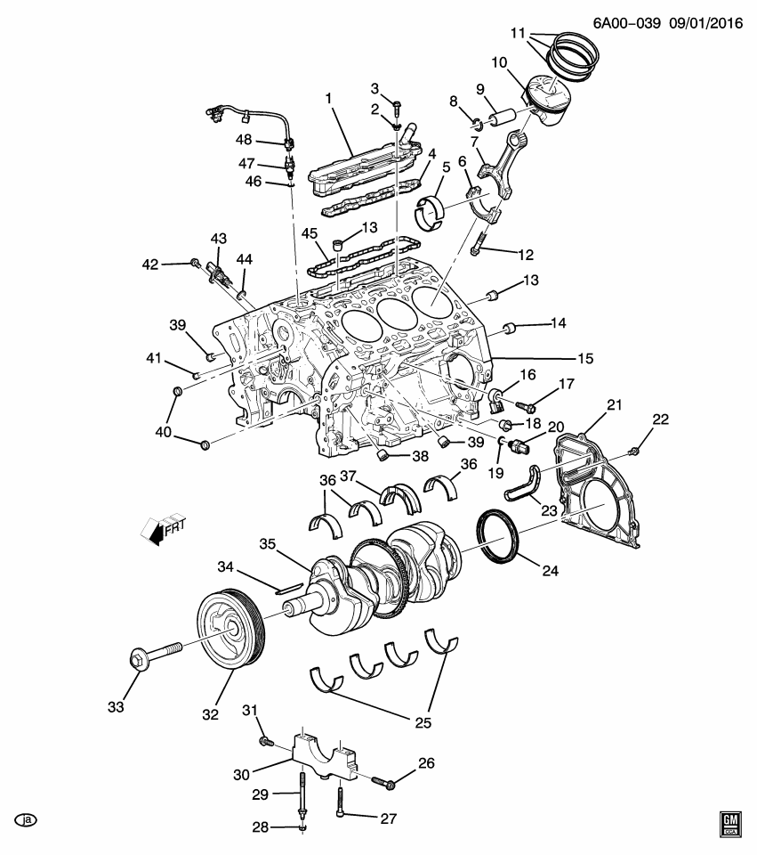 GM 12649935 Seal, Pcv Tube