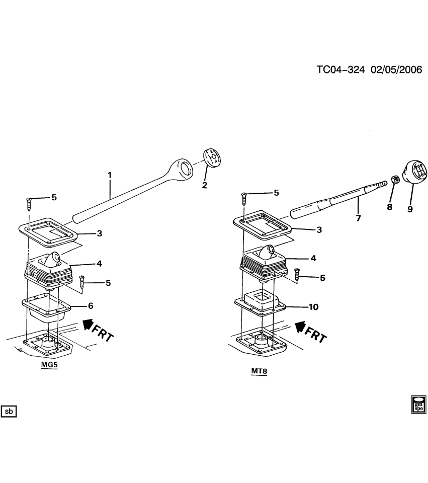 GM 15548585 Insulator, Manual Transmission Control Lever