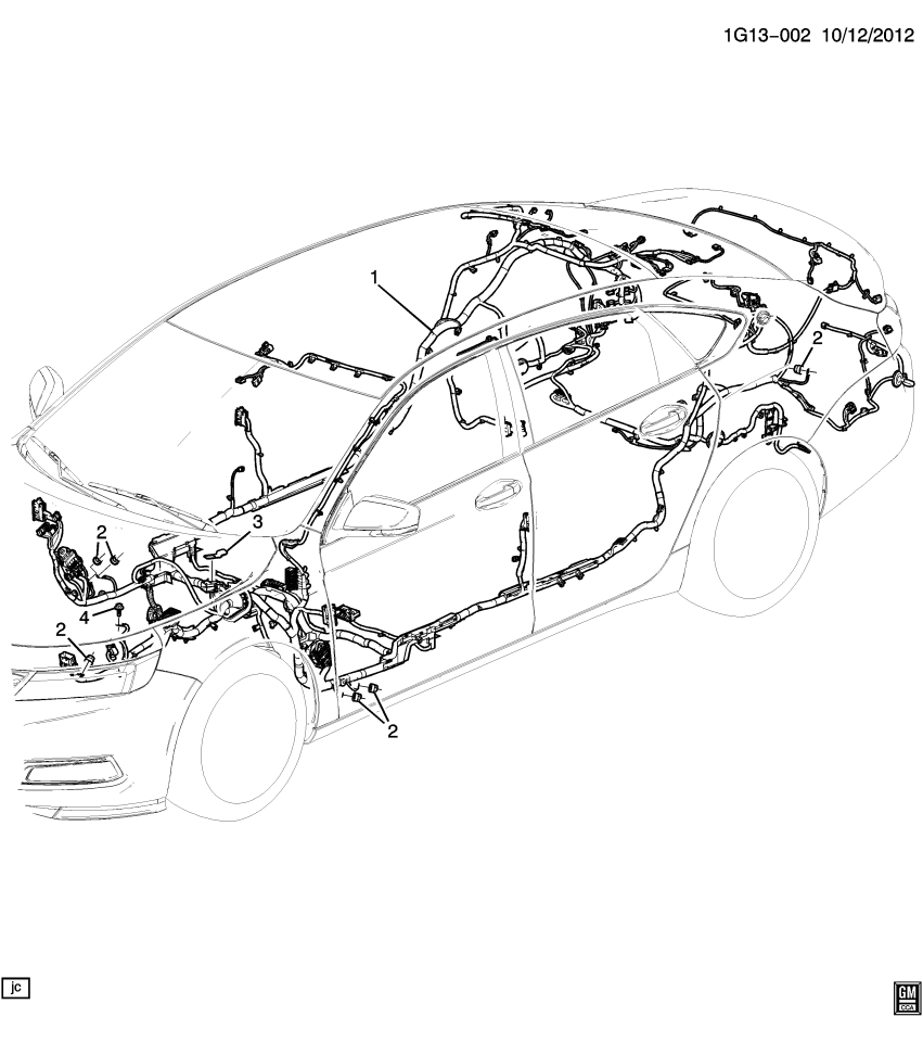GM 84395976 Harness Assembly, Body Wrg