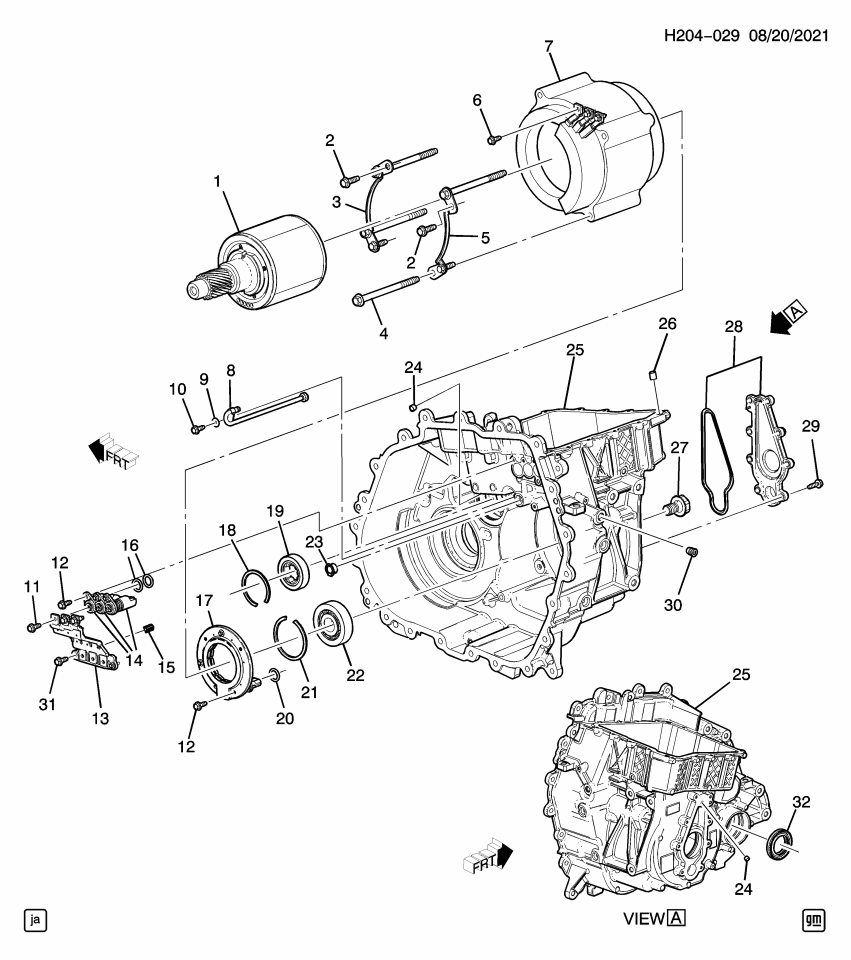 GM 24046650 BLOCK ASM-DRV MOT PWR INV MDL TERM INSL