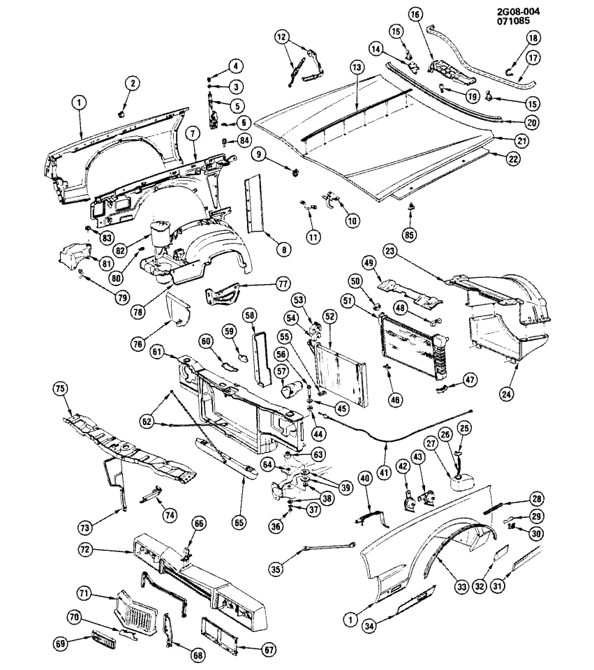 GM 10027457 Plate,Front Fender Name