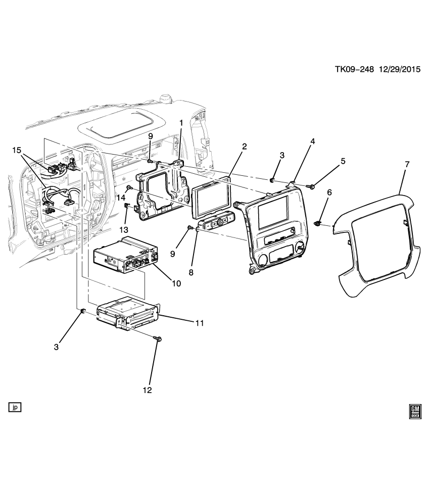 GM 42554679 Radio Assembly, Receiver Eccn=5A992