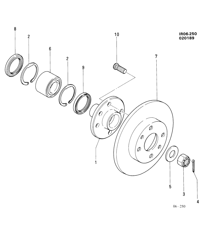 GM 94467837 Front Brake Rotor