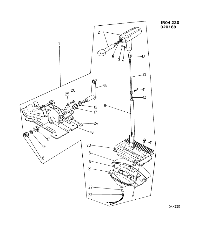 GM 94152173 LEVER
