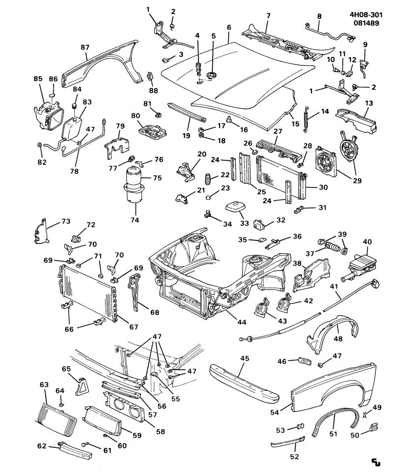 GM 25513098 REINFORC