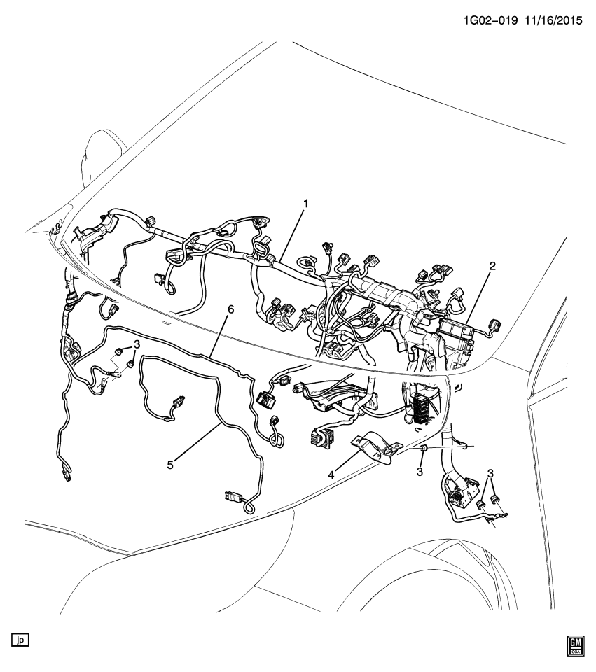 GM 23335741 Harness Assembly, Instrument Panel Wiring