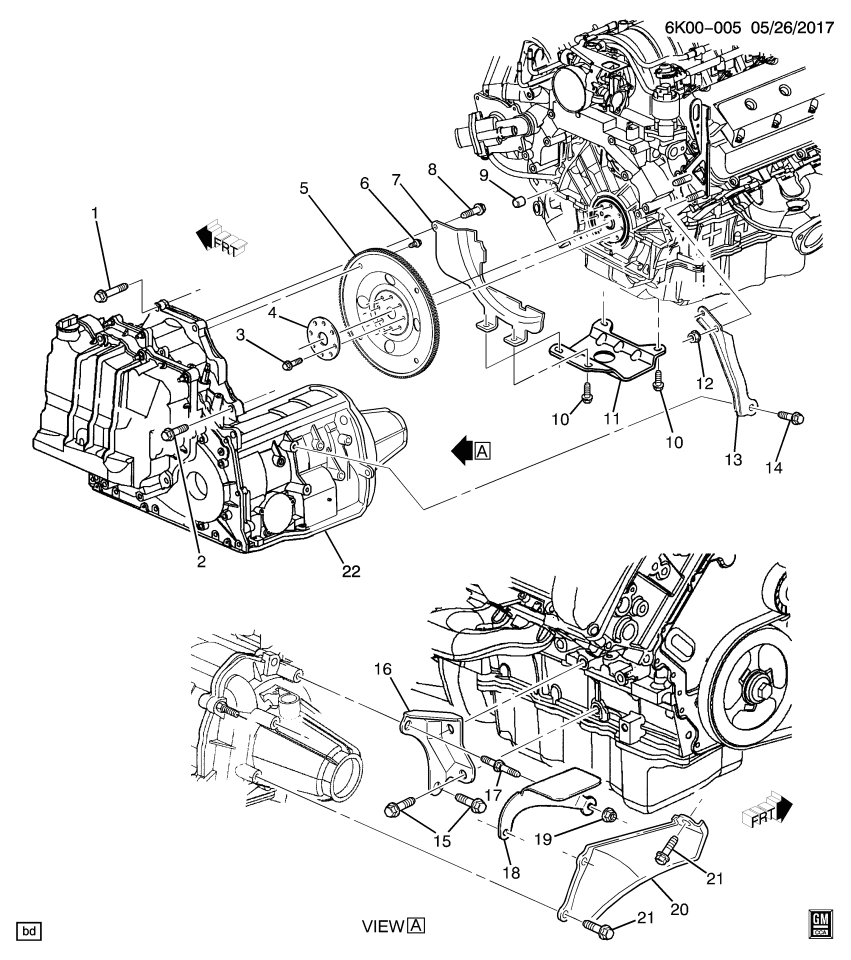 GM 19178270 Transaxle Asm, Auto (Goodwrench Remanufacture) (00Aan)