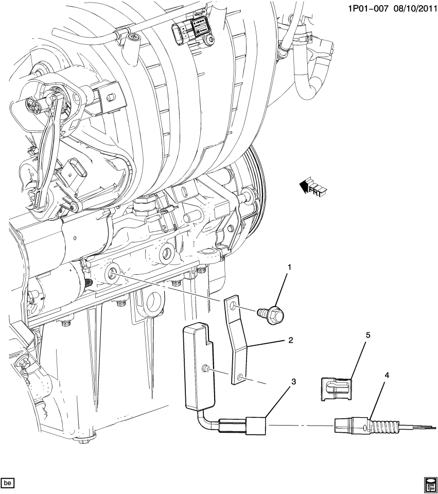 GM 55580258 Bracket, Engine Coolant Heater