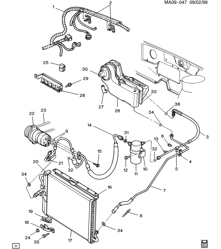 GM 19213719 Tube Asm,A/C Evaporator