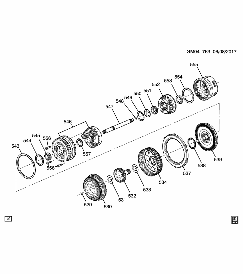 GM 24267561 Carrier Assembly, Input (W/Output Internal Gear)