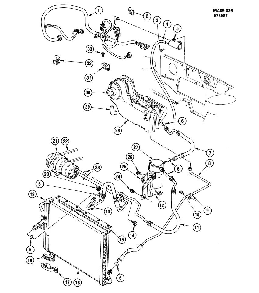 GM 10065694 Hose Assembly, A/C Compressor & Condenser