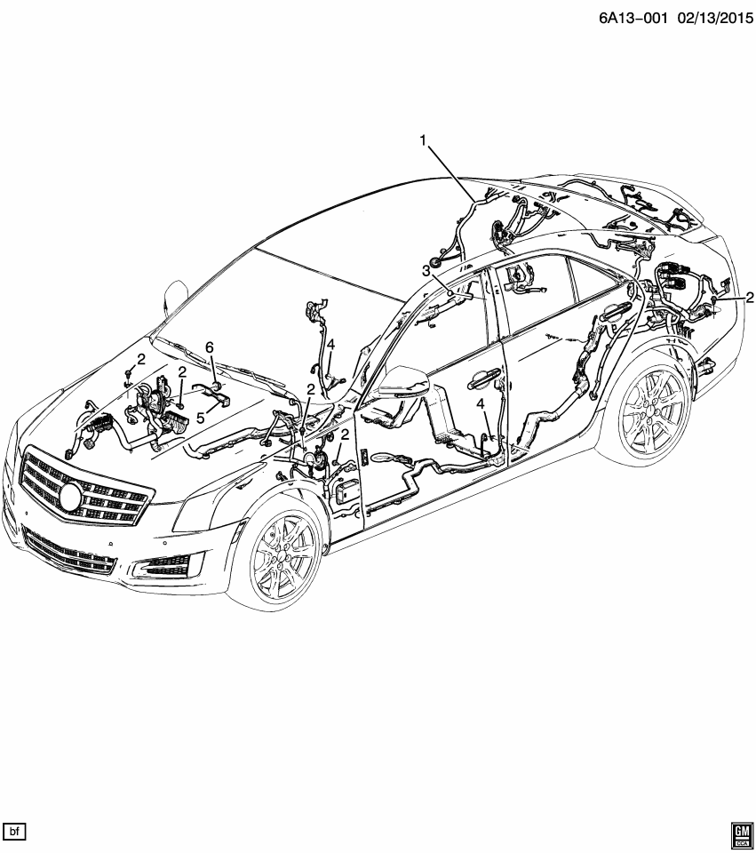 GM 23289601 Harness Assembly, Body Wiring