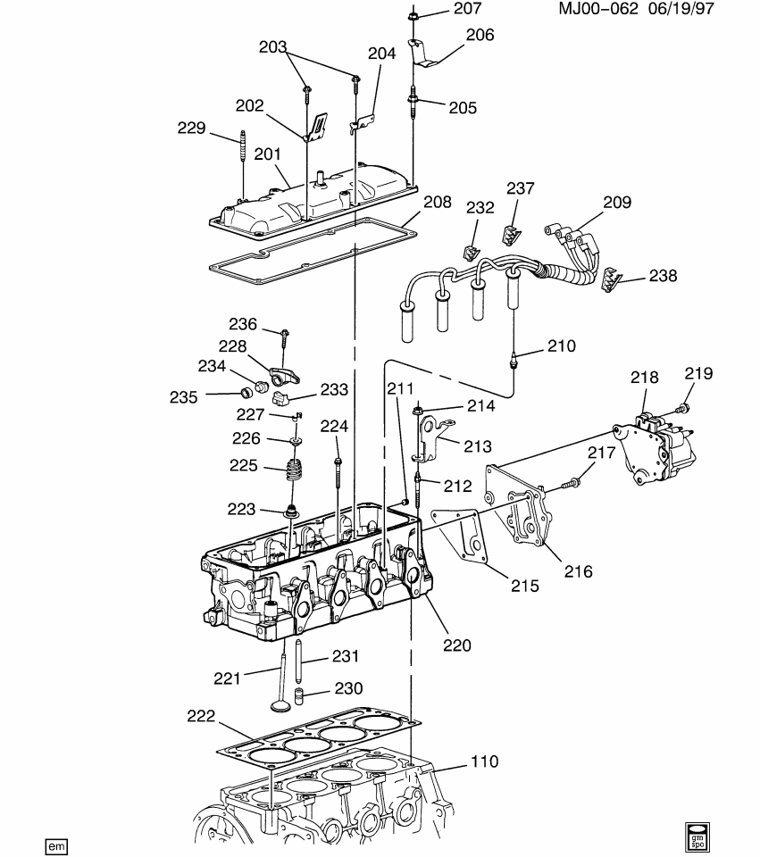 GM 24574992 Bracket, Evap Emission Canister