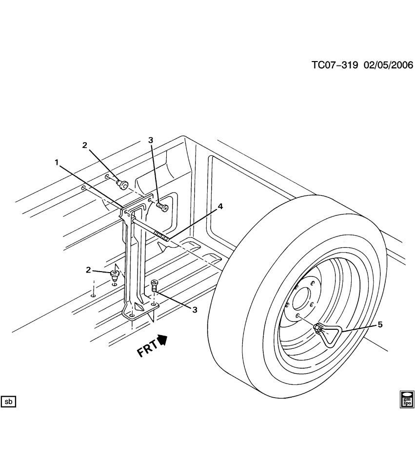 GM 15552227 Nut, Wing, Special