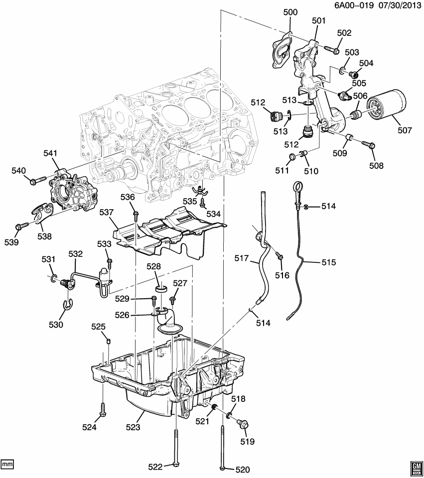 GM 12693239 Pan Assembly, Oil (W/ Eng Oil Lvl Sen)