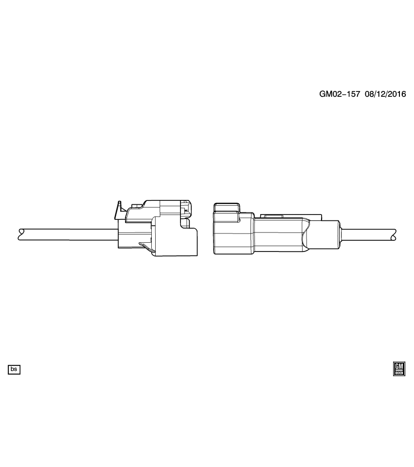 GM 84727364 Connector Kit, Body Wrg Harn *Black