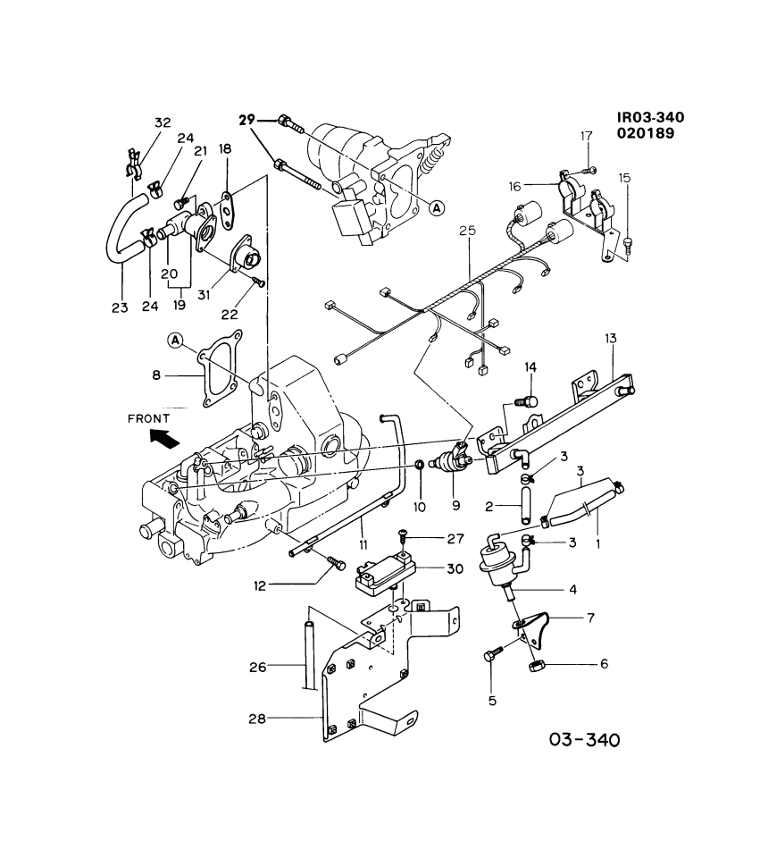 GM 94400171 Bracket,Map Sensor
