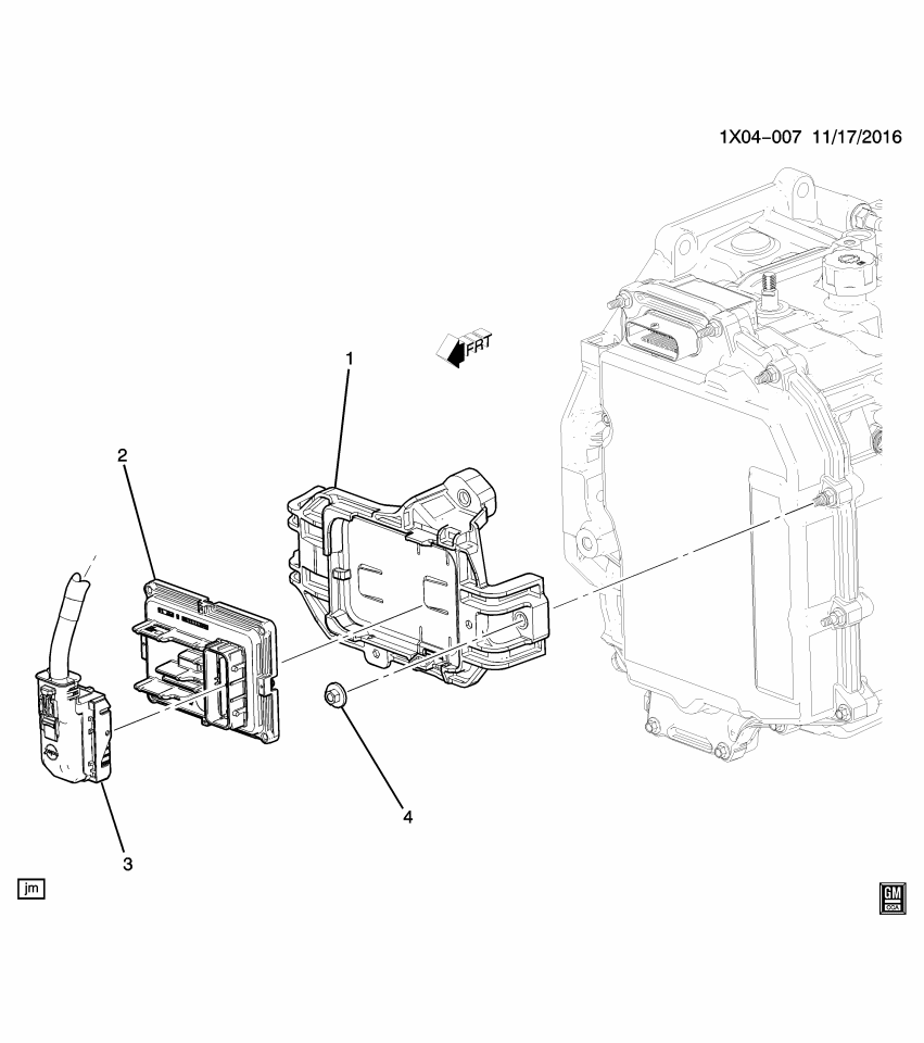 GM 24045993 MODULE ASM-TRANS CONT
