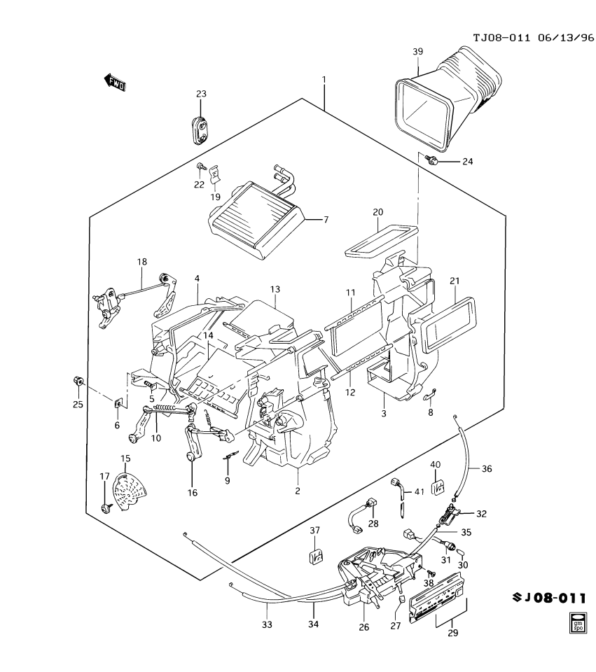 GM 30018171 Cable, Temperature Control