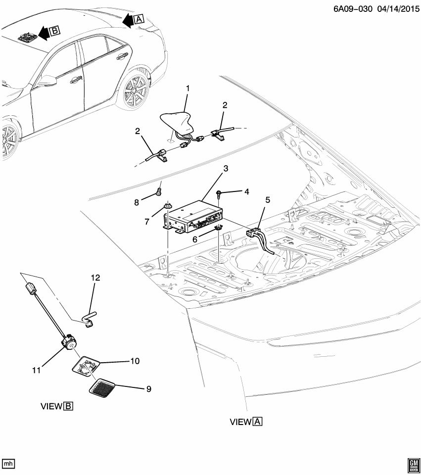 GM 84296487 Module Assembly, Hmi Cont Eccn=5A992