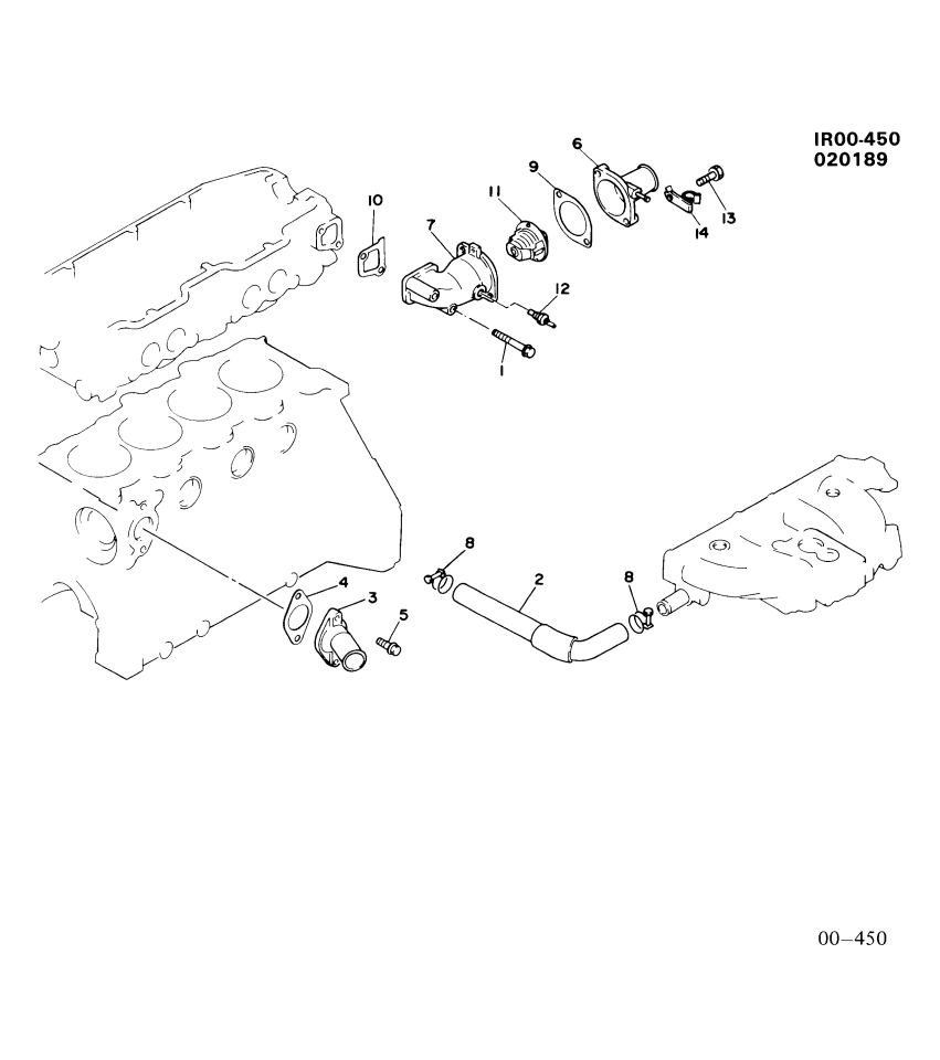 GM 94114213 Housing,Engine Coolant Thermostat