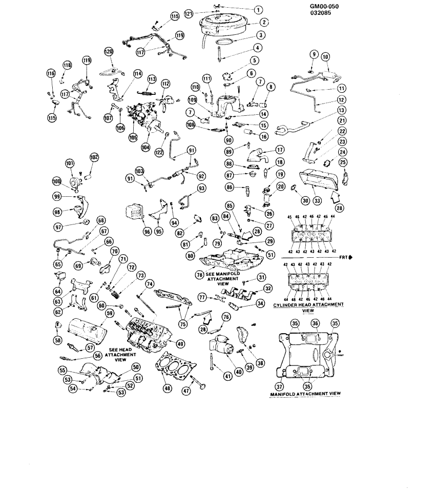 GM 22514872 Gasket Kit,Intake Manifold