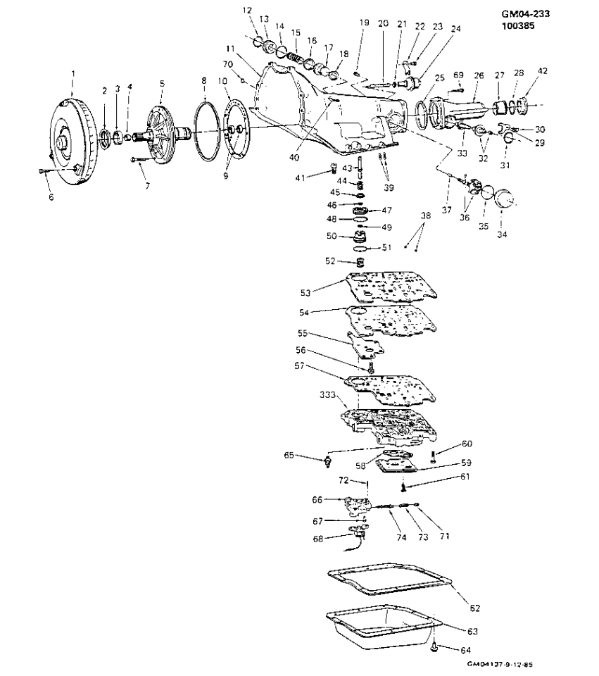GM 8641923 CONVERTER