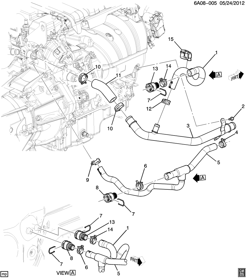 GM 11548926 Clip,Heater Inlet Hose
