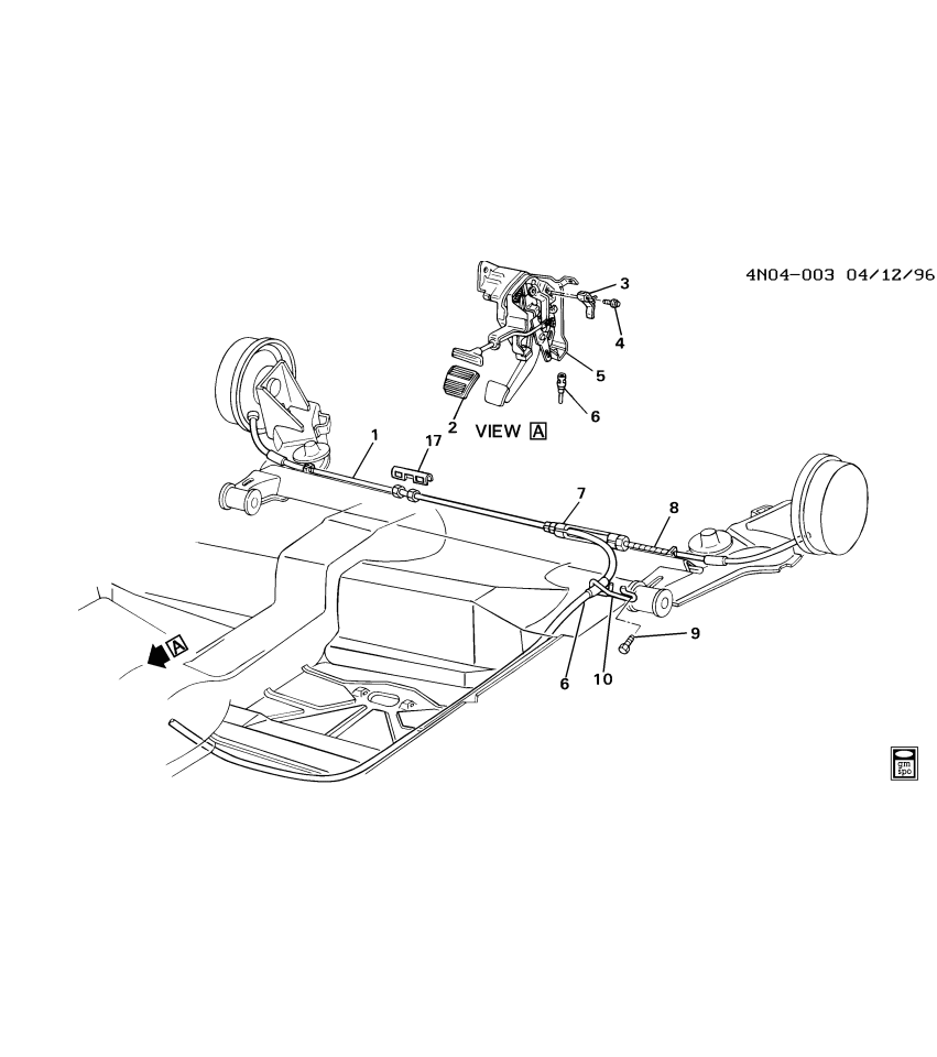 GM 22538536 LEVER ASM
