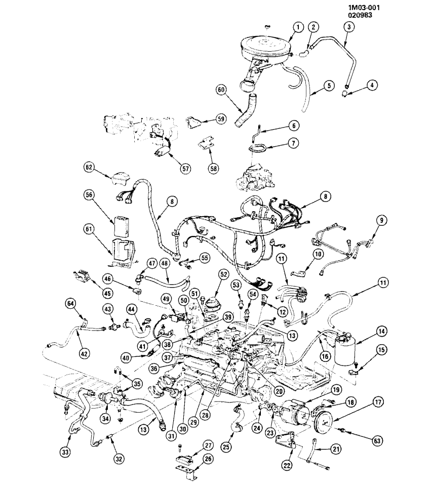 GM 14029496 CLIP, Emission System