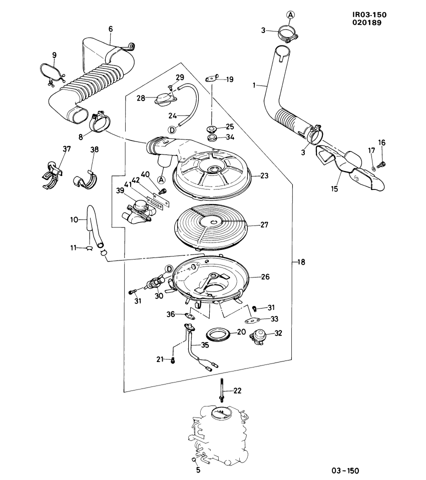 GM 94420151 Hose Asm,Crankcase Vent