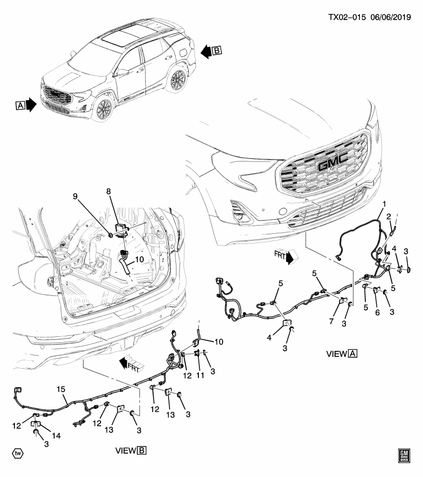 GM 84120941 Bracket, Rear Parking Asst Alarm Sensor *Black