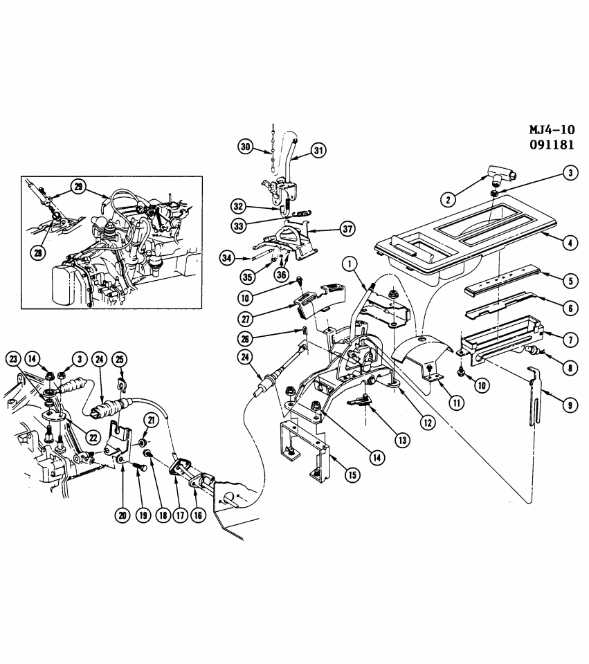 GM 10019207 Bushing, Trans Cont Lvr Pivot Shaft