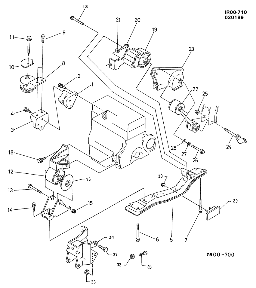 GM 94170443 Strut