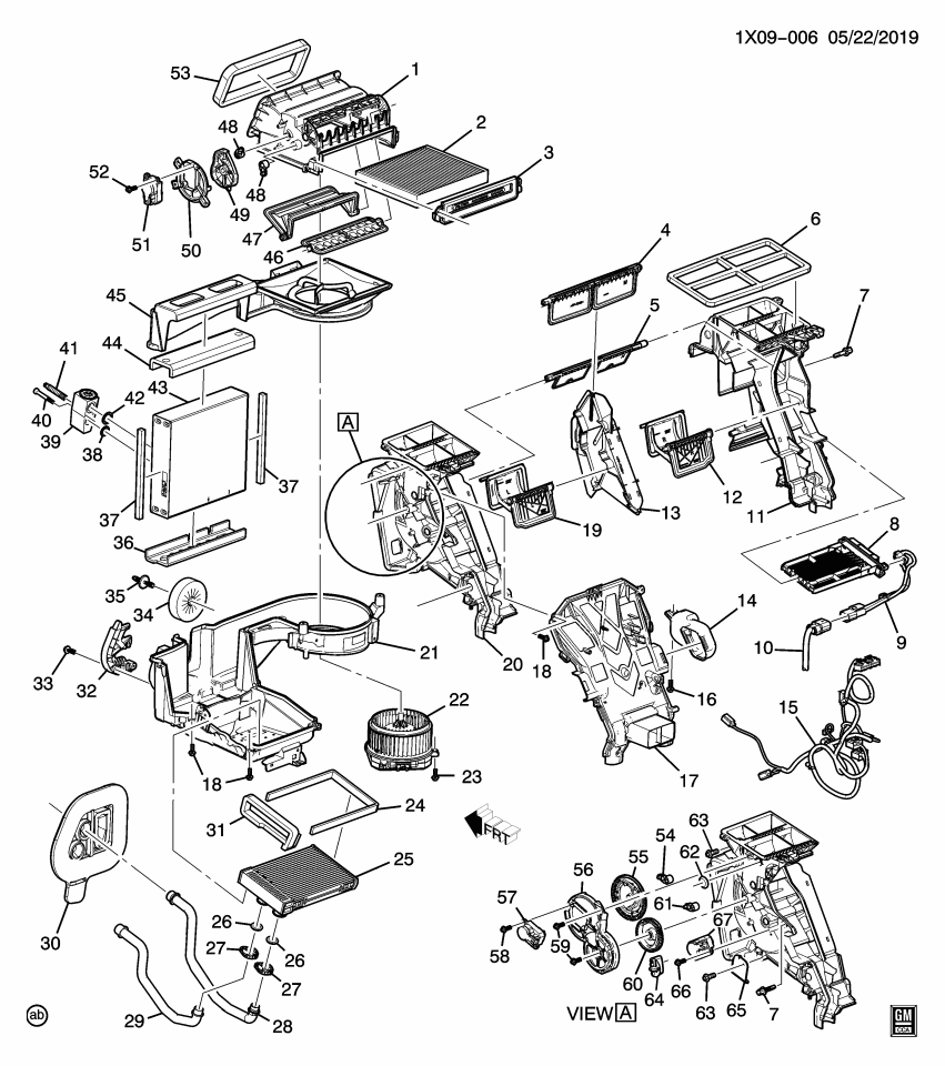GM 23210460 Cap, Instrument Panel Compartment Air & Radio Cooling Duct