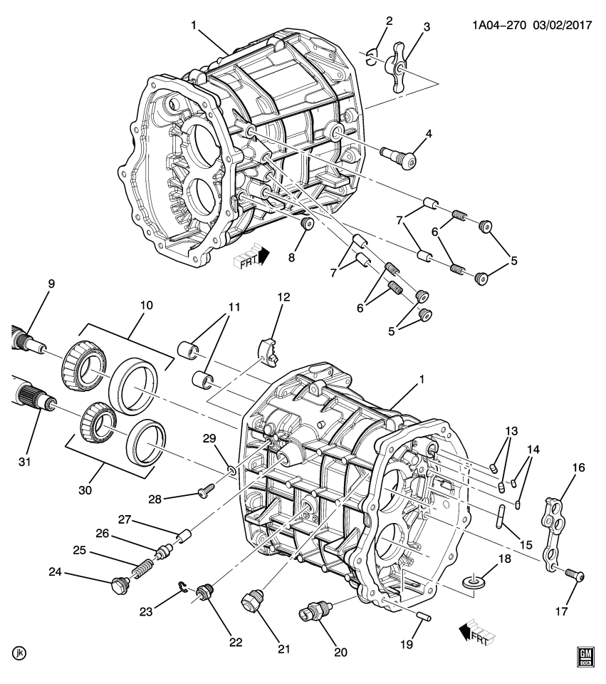 GM 24283197 Seal, Shift Control Lever Guide Bolt (O Ring)