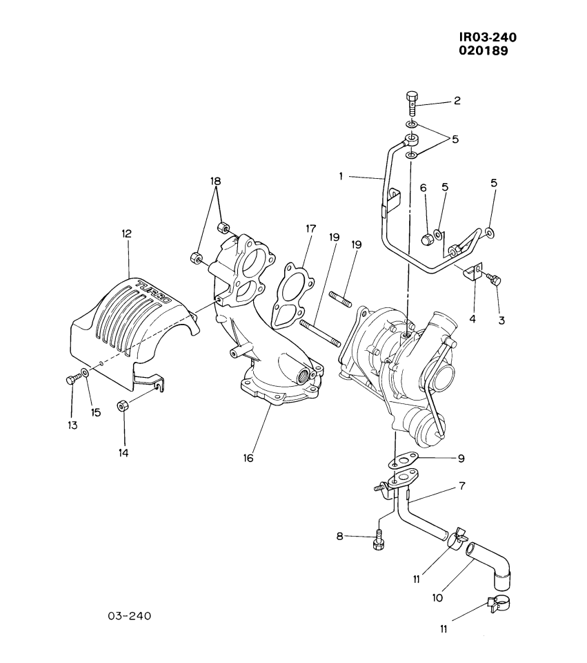 GM 94457397 F, Gasket