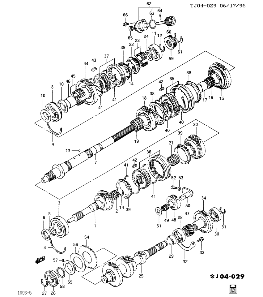 GM 96066331 Pin,Counter Gear Brake Plate Retainer Locating