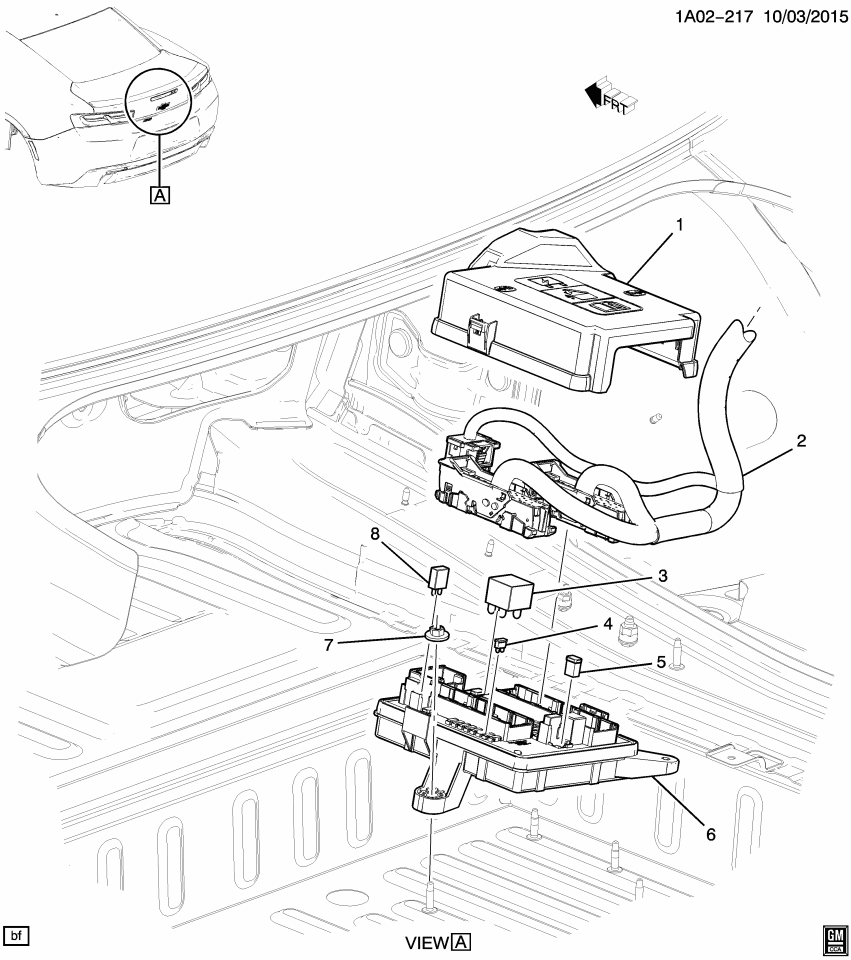 GM 84180487 Block Assembly, Body Wrg Harn Junc