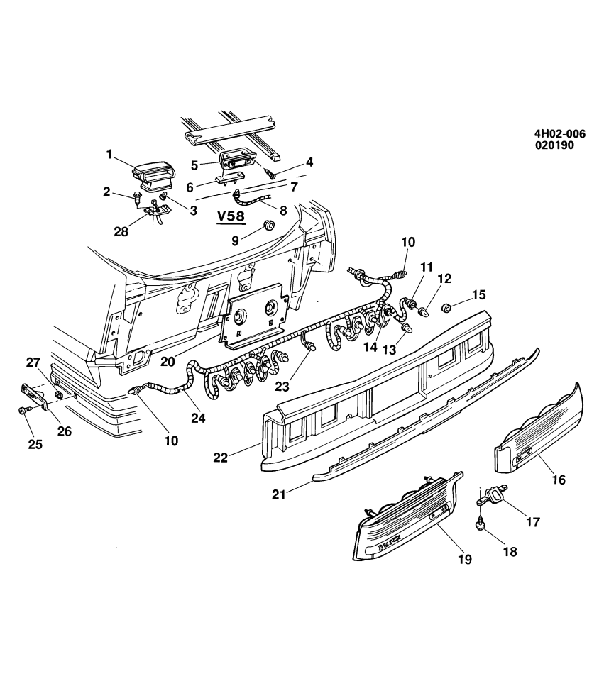 GM 20749183 Panel Assembly, Rear End Finish
