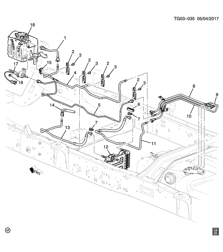 GM 84130655 Pipe Assembly, Fuel Feed