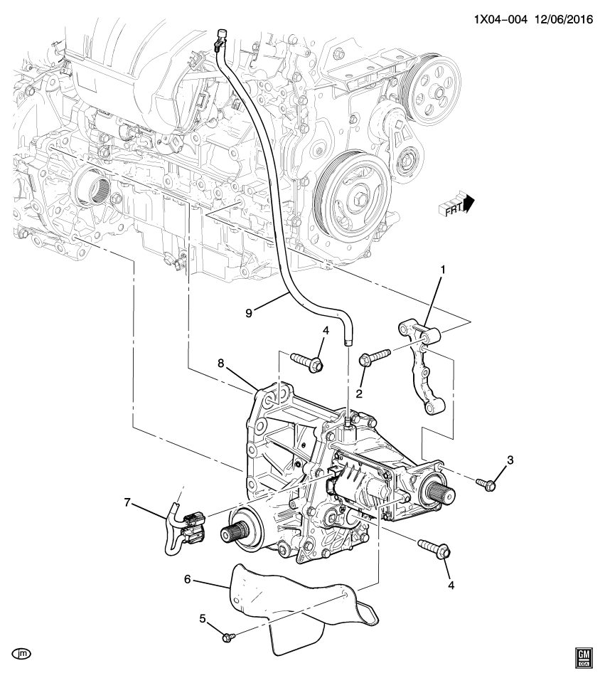 GM 12665859 Bracket, Transfer Case