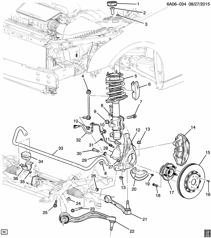 GM 11548448 Washer
