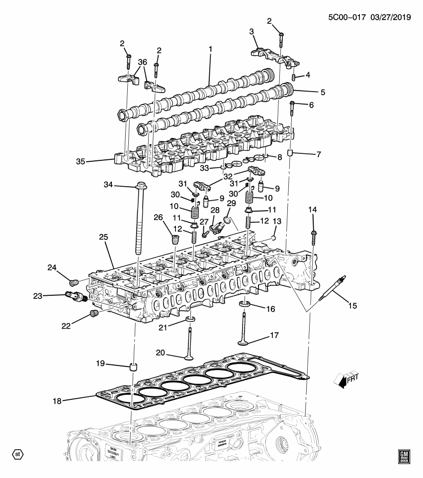GM 55488248 Sensor Assembly, Eng Met Temp