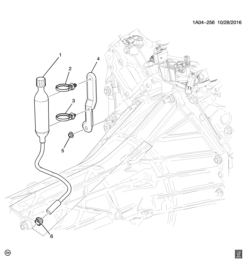 GM 24285855 Hose Assembly, Trans Vent